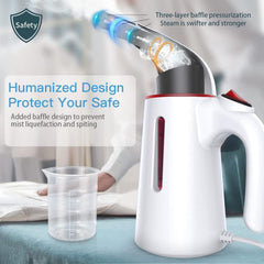 DIKXO Steamer for Clothes Steamer, Handheld Clothing Steamer 120ml for Home, Office and Travel