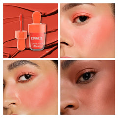 Insight Cosmetics Cherry Cheek Tint Blush, with Goodness of Avacado Oil | Highly Pigmented| Long Lasting| Hydrating Tint, 7gm
