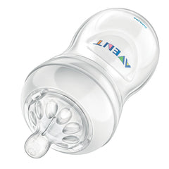 Philips Avent 260ml Natural Feeding Bottle for Newborn (Transparent, Pack of 1)