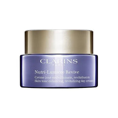 Clarins Nutri Lumière Revive Day Cream 2 In 1 Anti Aging and Skin Tone Enhancing Moisturizer Nourishes,Revitalizes and Illuminates Nutrient Depleted,Mature Skin Targets Sallowness 1.7 Ounces