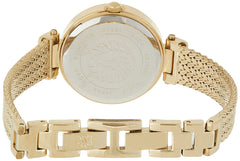 Anne Klein Women's Premium Crystal Accented Mesh Bracelet Watch