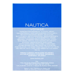 Nautica Voyage by Nautica Eau de Toilette Spray for Men, 3.4 Ounce, Multicolor