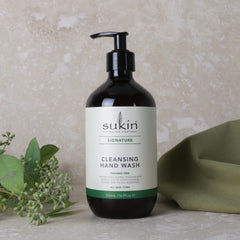 SUKIN CLEANSING HAND WASH SIGNATURE 500ML: 07170