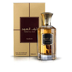 Nusuk Taraf Al Oud Oud, Natural Spray, Eau-De-Perfume 100ml (3.4 FL. Oz), Unisex Premium Quality Perfume, Imported Fragrance Designed in Dubai (UAE)