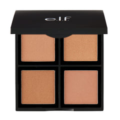 e.l.f. Cosmetics Bronzer Palette, 0.56 Oz Weight,(122319, Black)