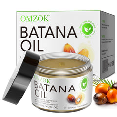 Batana Oil For Hair Growth - Raw 100% Pure Organic - Dr. Sebi Batana Oil From Honduras - For Stronger Thicker Longer Hair, Enhances Hair & Scalp Radiance, Repair Damaged Hair