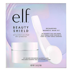 e.l.f. Skin Beauty Shield Magnetic Mask Kit, Extracts Impurities, Brightens & Minimizes Pores, Includes Wand, Vegan Cruelty-Free