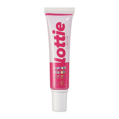 lottie LONDON Sweet Blush - Flushed Fuchsia - Lightweight & Buildable Liquid Blush - Vegan & Cruelty Free - 12ml