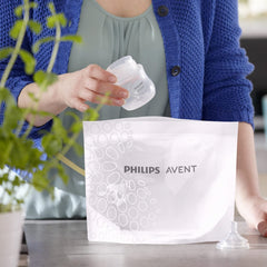AVENT Philips Microwave Steam Steriliser Bags, Pack of 5,packaging may vary