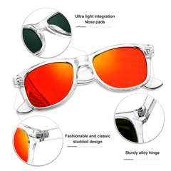 KANASTAL Polarized Sunglasses Men, Fashion Square Sun Glasses Women, Classic Shades for Womens, Driving Fishing Outdoor 100% UV400 Protection
