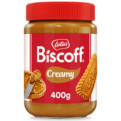 Lotus Biscoff - Creamy Biscoff spread, Sweet Spread - Smooth- 400g - Pack of 1
