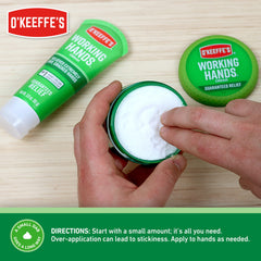 O'Keeffe's K0350002-12 Working Hands Hand Cream in Jar (12 Pack), 3.2 oz