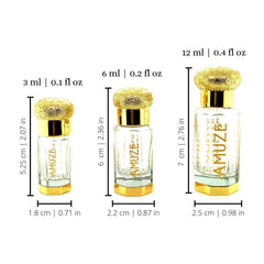 English Musk, 3 ml | Premium Perfume Oil | Attar Oil | Alcohol-Free | Vegan & Cruelty-Free | by Amuze Fragrance