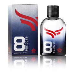 PBR 8 Seconds Cologne Spray for Men, 3.4 oz 100 ml - Official Professional Bull Riders Fragrance with Bold and Fresh Scent