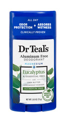Dr. Teal's Eucalyptus Aluminum Free Deo, 75G