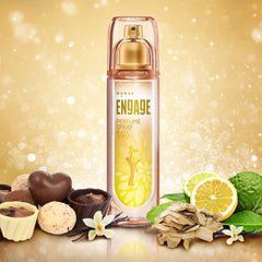 Engage W4 Perfume for Women, Fruity and Floral Fragrance Scent, Skin Friendly Women Perfume, 120ml