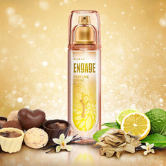 Engage W4 Perfume for Women, Fruity and Floral Fragrance Scent, Skin Friendly Women Perfume, 120ml