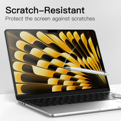 JETech Screen Protector for MacBook Air 15-Inch (M2-M5, 2023-2026), Anti-Glare PET Matte Film, Anti-Fingerprint, 2-Pack