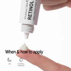 The INKEY List Retinol Eye Cream to Reduce Wrinkles and Fine Lines - 15ml