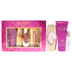 GUESS Gold for Women Edp 75ml + 200ml Bl + 15ml Mininture Gift Set