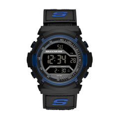 Skechers Casual Digital Watch for Men - Flournoy Black