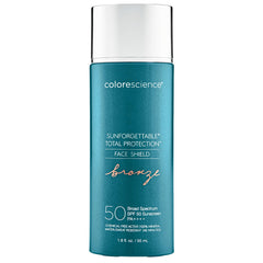 Colorescience Sunforgettable Total Protection Face Shield Bronze SPF 50, 1.8 Fl Oz - Bronze