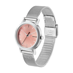 Sonata Pink Dial Analog Watch for Women-NR8174SM02