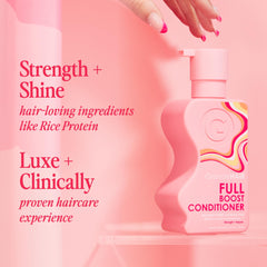 Grande Cosmetics Conditioner For Women, Cleanses, Exfoliates & Reduces Fallout For Fuller Looking Hair, Sulfate-Free