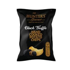Hunter's Gourmet Black Truffle Hand Cooked Potato Chips - 125g