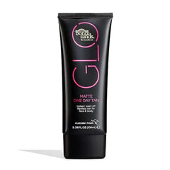 Bondi Sands GLO Matte One Day Tan | Instantly Provides a Flawless Bronze Finish for Face & Body | Transfer and Water Resistant | 100 ml/3.38 Oz