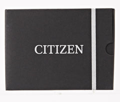 Citizen CA4420-13L Chronograph Watch with Leather Strap for Men, Blue/Brown