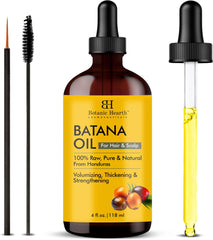 Botanic Hearth Raw Batana Oil for Hair Growth 118 ML| 100% Pure & Unrefined Oil from Honduras | For Thicker, Stronger Hair