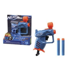 NERF Elite 2.0 Ace SD-1 Blaster, 2 Official Elite Darts, Onboard 1-Dart Storage, Stealth-Sized, Pull-Down Priming Handle, Easy to Use