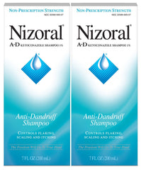 Nizoral A Anti-Dandruff Shampoo, 7 oz (2 Pack)