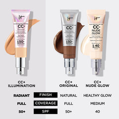 IT Cosmetics CC Illumination Cream with SPF 50+ (Light) 1.08 oz - Your Skin But Better