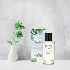 TMAX Scents Leathers Vibrant Perfume for Men - 50ml Eau de Parfum Extrait - Captivating & Luxurious Aroma