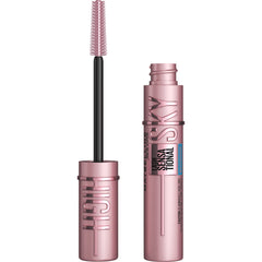 Maybelline New York Sky High Waterproof Mascara Makeup, Volumizing, Lengthening, Defining, Curling, Multiplying, Buildable Formula, Very Black, 1 Count
