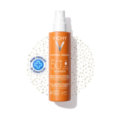 Vichy Capital Soleil Invisible Fluid Sunscreen Spray SPF50+ for Face and Body 200ML