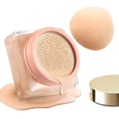 Air Cushion CC Foundation Mushroom BB Cream Brightening Skin Tone Moisturizing Dry Face Makeup Light Coverage Pores(13g)