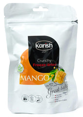 Karish Crunchy Bites Freeze Dried Fruits | Frozen Fruits | Great Go-To Snack - 30g