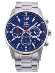 ORIENT sporty chronograph quartz watch RN-KV0002L Men's