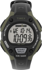 Timex Ironman Classic 30 Mid-Size Watch - Black/Digital/Green