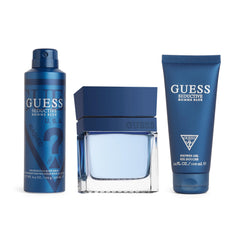 GUESS SEDUCTIVE BLUE (M) SET EDT 100ML + 100ML SG + 226ML BODY SPRAY+ POUCH