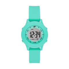 Skechers Rosencrans Silicone Digital Watch for Women - Green