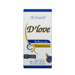 Al-Nuaim D'Love Alcohol Free Attar - Pack of 2 (20ml Each) | Exquisite & Long Lasting Fragrance