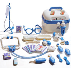 Masroo Doctor Kit for Kids - Pretend Play Educational Doctor Toys, Medical Kit with Stethoscope, Doctor Playset for Dentist Doctor, Role Play Toys for 3 4 5 6 7 8 Years Old Girls & Boys Toddler Gifts