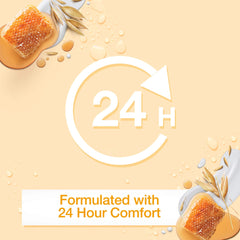 Johnson's, Body Wash, Vita-Rich, Smoothies, Comforting, Yogurt, Honey & Oats, comforting body wash, light-weight and non-greasy, 400ml (Pack of 2)