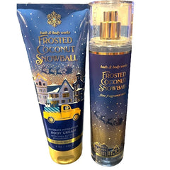 Bath & Body Works Fragrance Gift Sets (Frosted Coconut Snowball Mist Cream)