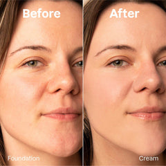 ATTITUDE Oceanly Light Coverage Foundation Stick, Titanium Dioxide-Free, EWG Verified, Plastic-Free, Vegan & Cruelty-free Makeup, Cream, 0.42 Ounces