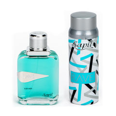 Sapil Rave for Men 100ml EDP/150ml Deo Giftset